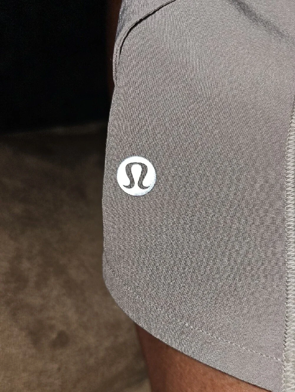 Lululemon Speed Up Running High-Waist Women's Performance Shorts in Taupe